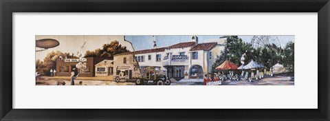 Framed Art Lompoc Mural Society's Community Canvas Wall Decor 18x24 Artwork