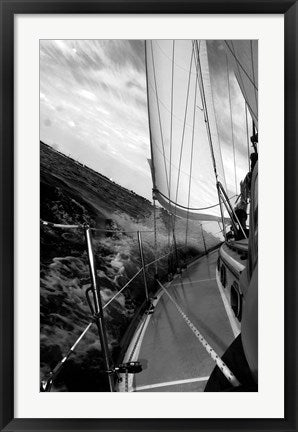 Framed Art Not Unlike the Waves by Delaney Flanders Wall Decor 18x24 Artwork