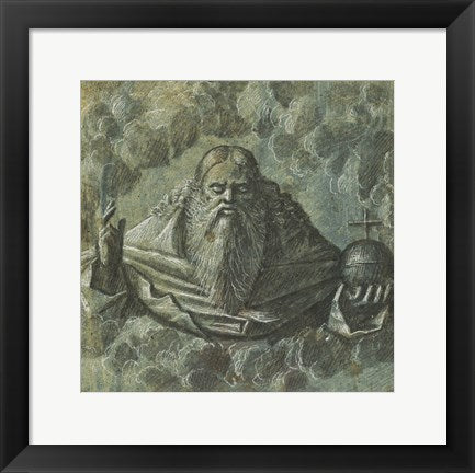 Framed Art God the Father by Vittore Carpaccio Wall Decor 18x24 Artwork