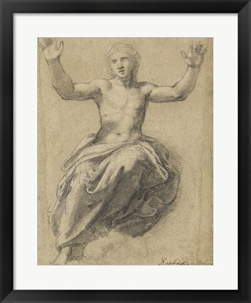 Framed Art Christ in Glory by Raphael Wall Decor 18x24 Artwork