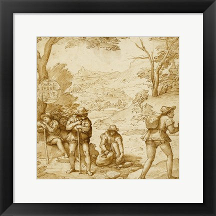 Framed Art Taddeo's Dream by Federico Zuccaro Wall Decor 18x24 Artwork