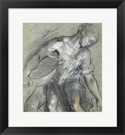 Framed Art Figure Study by Federico Barocci Wall Decor 18x24 Artwork