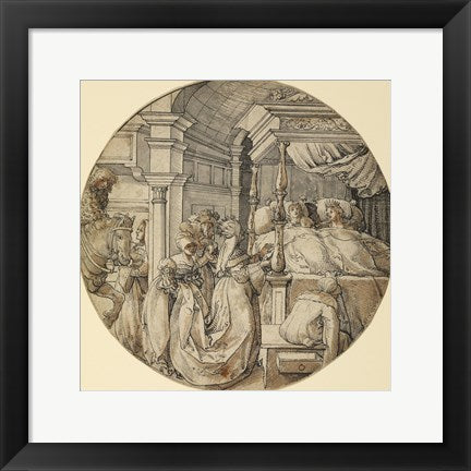 Framed Art Bridal Scene by Jorg Breu Wall Decor 18x24 Artwork