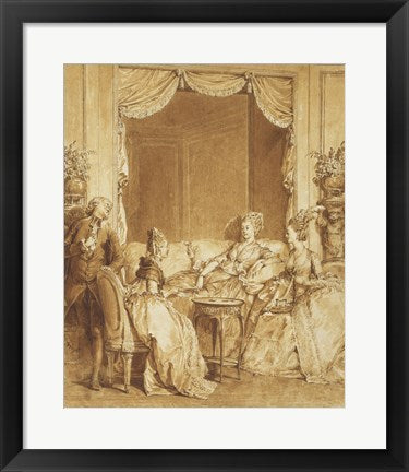 Framed Art Have No Fear, My Good Friend by Jean-Michel Moreau Wall Decor 18x24 Artwork