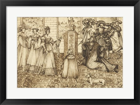 Framed Art The Idolatry of Solomon Wall Decor 18x24 Artwork