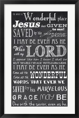 What A Wonderful Place - black background by Veruca Salt