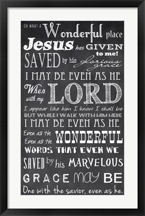 What A Wonderful Place - black background by Veruca Salt