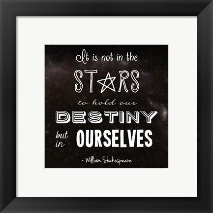 Framed Art Destiny square by Veruca Salt Wall Decor 18x24 Artwork