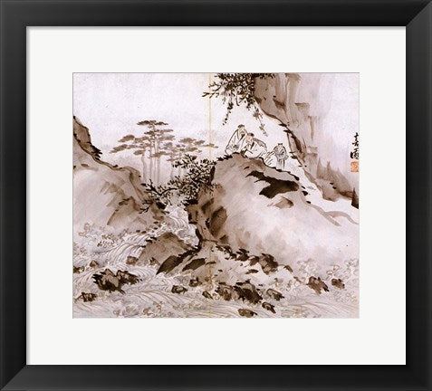 Framed Art Yi Han-cheol - drawing Wall Decor 18x24 Artwork