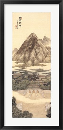 Framed Art Spring Dawn at Mt. Baegak Wall Decor 18x24 Artwork