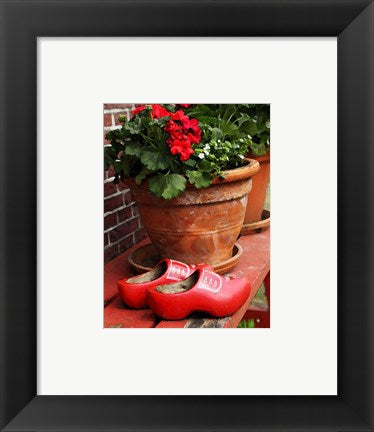 Framed Art Dutch Clog Still Life Framed Art for your Home Wall Decor 18x24 Artwork