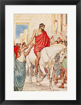 The Multitude Saluted Him With Loud Acclamations