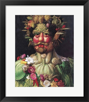Holy Roman Emperor Rudolf II as Vertumnus by Giuseppe Arcimboldo