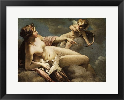 Framed Art Cupid Framed Art for your Home Wall Decor 18x24 Artwork