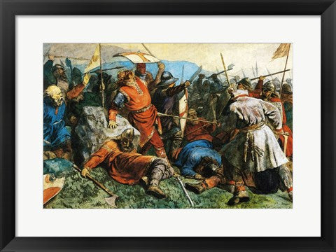 Framed Art The Saints Fall Wall Decor 18x24 Artwork