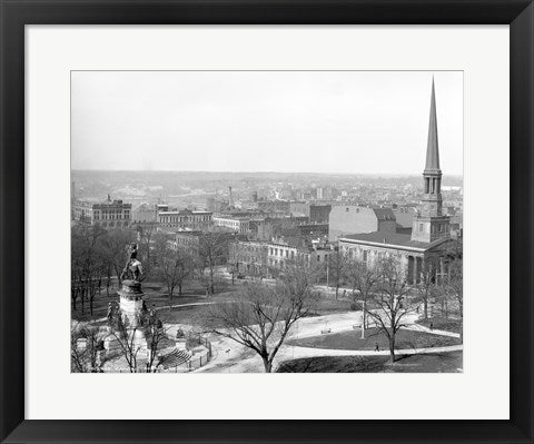 Framed Art Capitol Square Richmond, Va. Wall Decor 18x24 Artwork