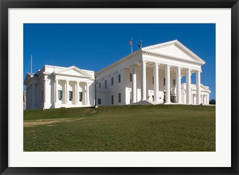 Framed Art Capitol Hill - Richmond, VA Wall Decor 18x24 Artwork