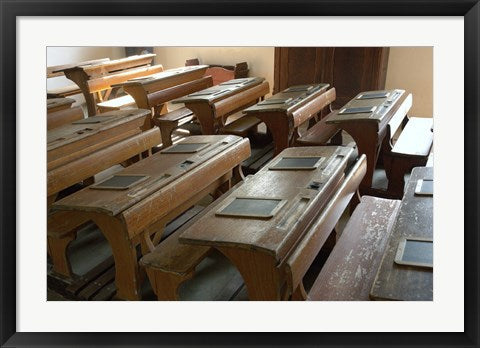 Framed Art Old school Wall Decor 18x24 Artwork