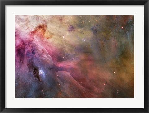 Abstract Art Found in the Orion Nebula by NASA, ESA, STScl