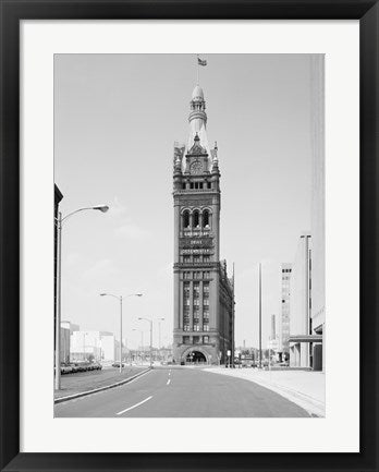 Framed Art Frame Art City Hall, 200 East Wells Street, Milwaukee, Milwaukee County, WI Wall Decor 18x24 Artwork