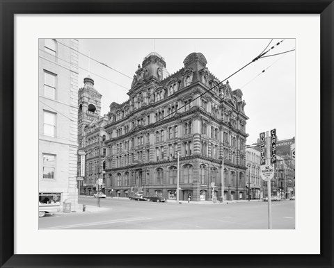 Framed Art Mitchell Building, 207 East Michigan Street, Milwaukee, Milwaukee County, WI Wall Decor 18x24 Artwork