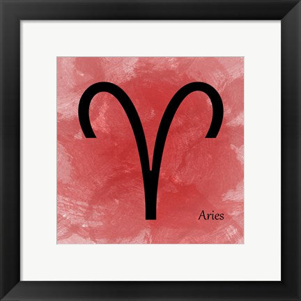 Framed Art Aires - Red by Veruca Salt Wall Decor 18x24 Artwork