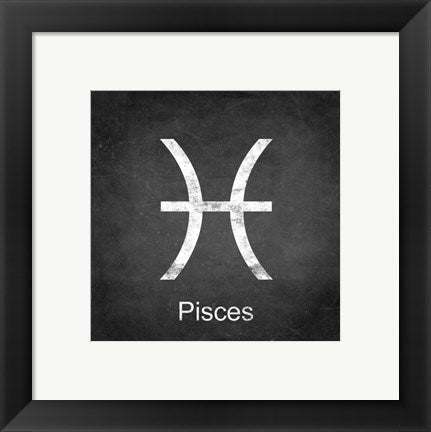 Framed Art Pisces - Black by Veruca Salt Wall Decor 18x24 Artwork