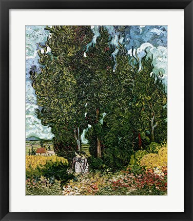 The Cypresses by Vincent Van Gogh