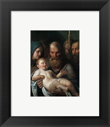 Framed Art Simeon the Godreceiver Wall Decor 18x24 Artwork