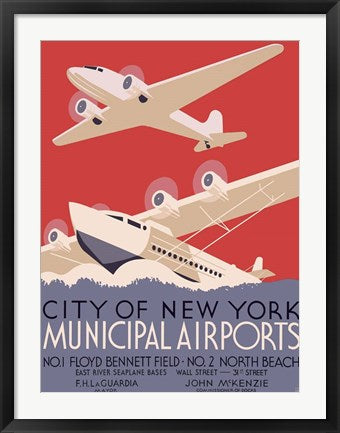 New York City municipal airports, 1937