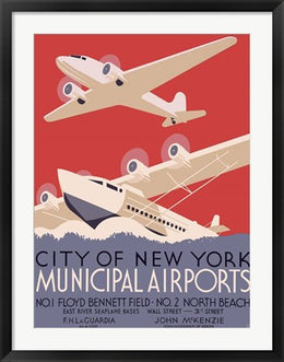 New York City municipal airports, 1937