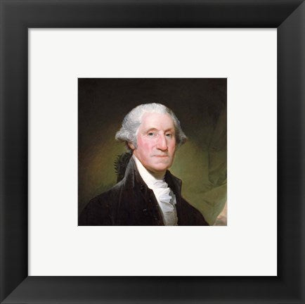 Framed Art George Washington, 1795 -Detail Wall Decor 18x24 Artwork