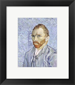 Great Things -Van Gogh Quote 3 by Quote Master