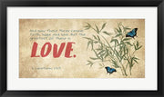 1 Corinthians 13:13 Faith, Hope and Love (Butterflies) by Inspire Me - Modern Memory Design - New Jersey Frame shop custom framing
