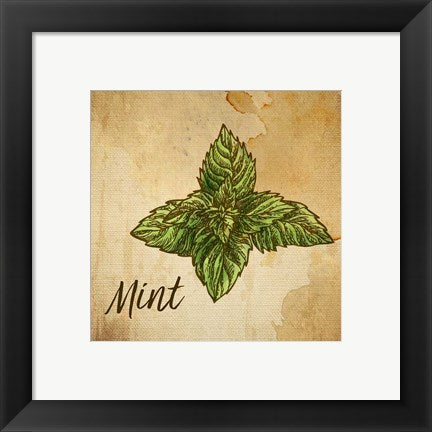 Framed Art Mint on Burlap Wall Decor 18x24 Artwork