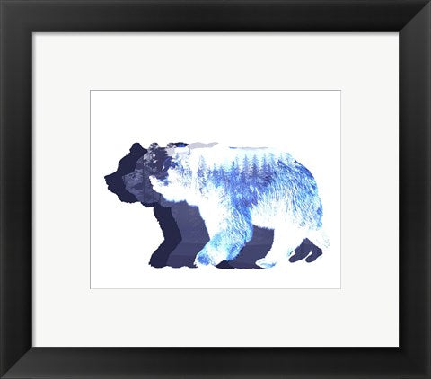 Framed Art Just The Bear Necessities Wall Decor 18x24 Artwork