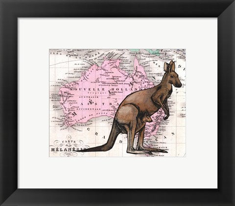 Framed Art The Long Jump by Take Me Away Wall Decor 18x24 Artwork