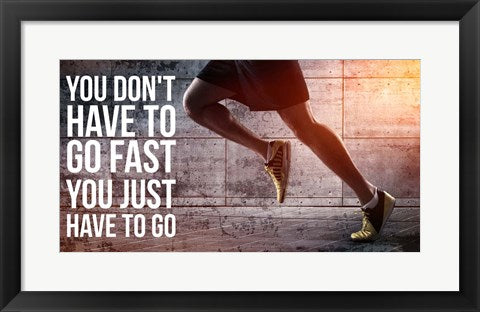 Framed Art Just Have to Go by Sports Mania Wall Decor 18x24 Artwork