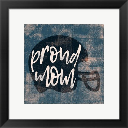 Framed Art Proud Mom Wall Decor 18x24 Artwork