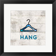 Laundry Sign White Wood Background - Hang by Color Me Happy