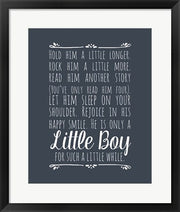 Hold Him A Little Longer - Blue by Color Me Happy