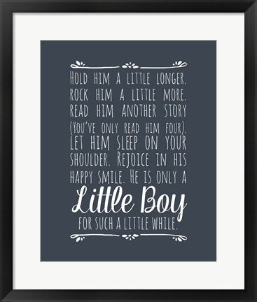 Hold Him A Little Longer - Blue by Color Me Happy