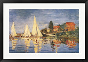 Regatta at Argenteuil by Claude Monet