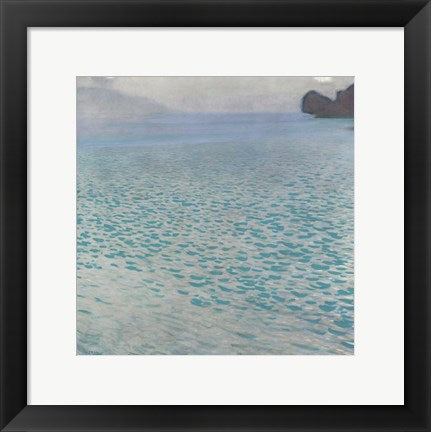 Framed Art Attersee by Gustav Klimt Wall Decor 18x24 Artwork