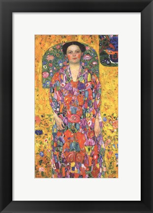 Framed Art Frame Art Eugenia Primavesi, c.1914 by Gustav Klimt Wall Decor 18x24 Artwork