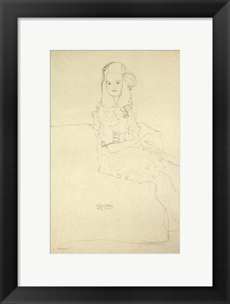 Framed Art Mada Primavesi, c.1912 by Gustav Klimt Wall Decor 18x24 Artwork