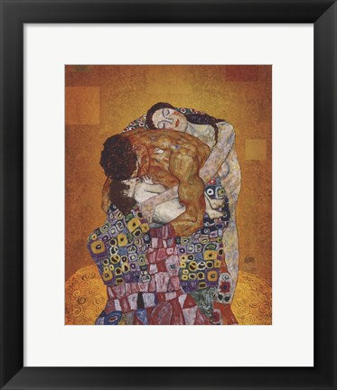 Framed Art The Family by Gustav Klimt Wall Decor 18x24 Artwork