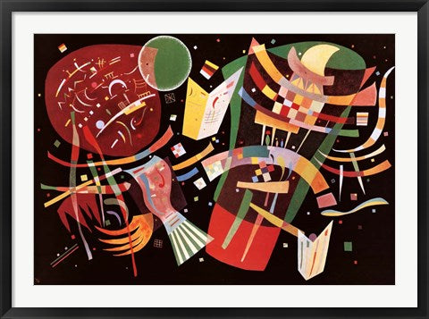 Framed Art Komposition X c1939 by Wassily Kandinsky Wall Decor 18x24 Artwork