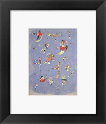 Framed Art Sky Blue, c.1940 by Wassily Kandinsky Wall Decor 18x24 Artwork