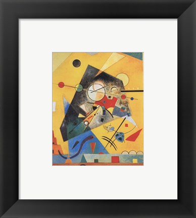 Framed Art Quiet Harmony by Wassily Kandinsky Wall Decor 18x24 Artwork